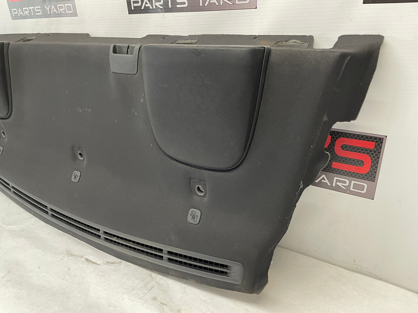 2014 Chevy SS Sedan Rear Interior Package Deck Tray Parcel Shelf Trim Cover OEM - Day's Parts Yard