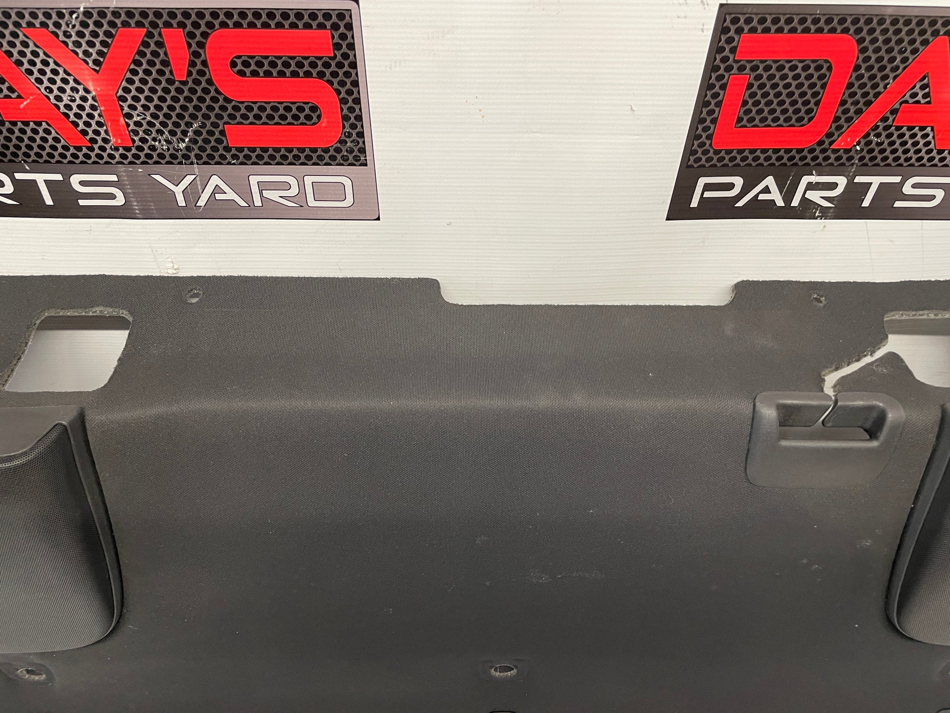 2014 Chevy SS Sedan Rear Interior Package Deck Tray Parcel Shelf Trim Cover OEM - Day's Parts Yard