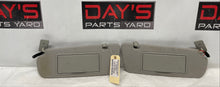 2014 Chevy SS Sedan RH & LH Sun Visor Sunvisor Shade Set w/ Clips OEM - Day's Parts Yard