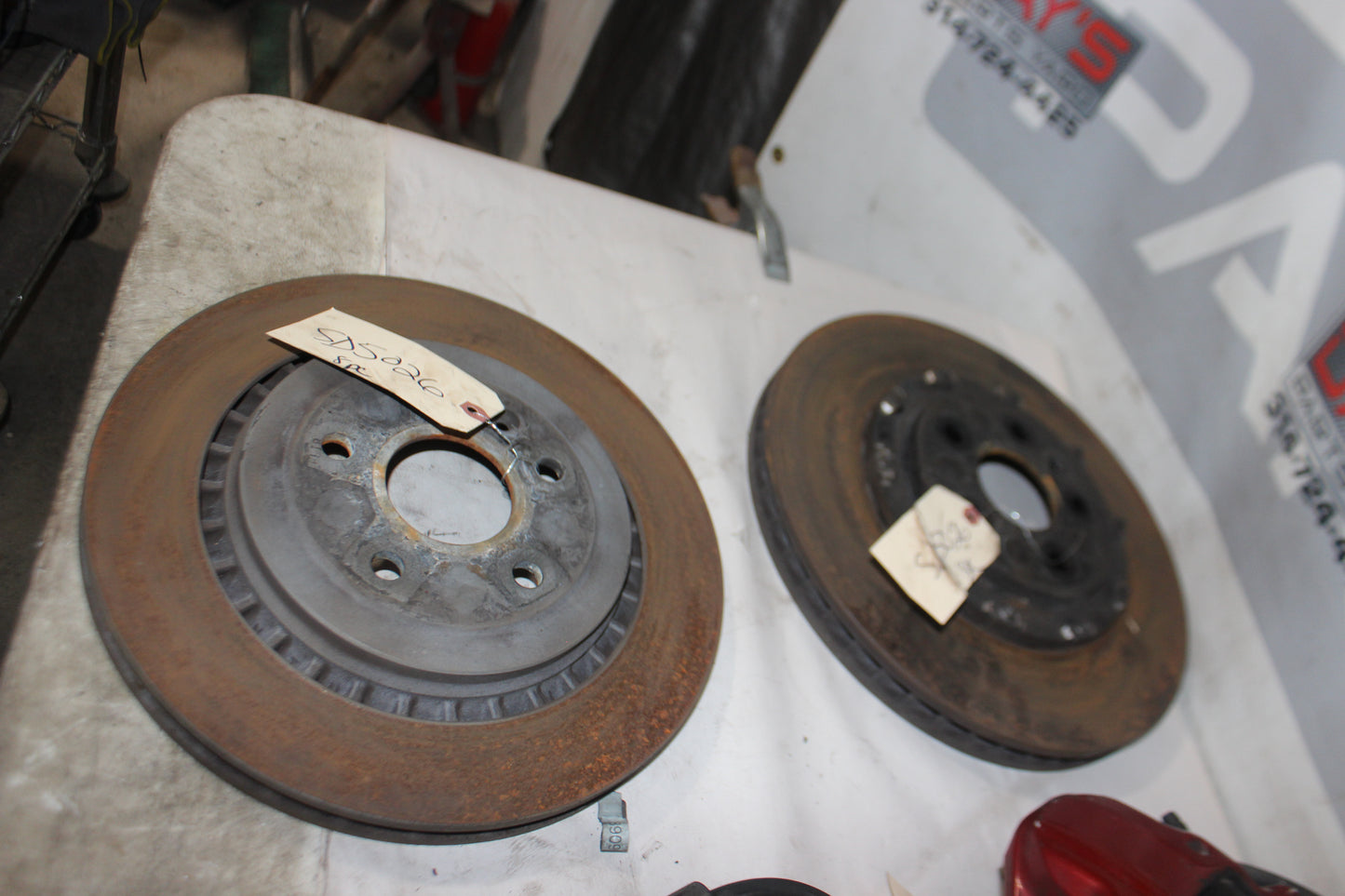 2016 Cadillac ATS-V Brembo Brake Calipers & Rotors Front & Rear OEM