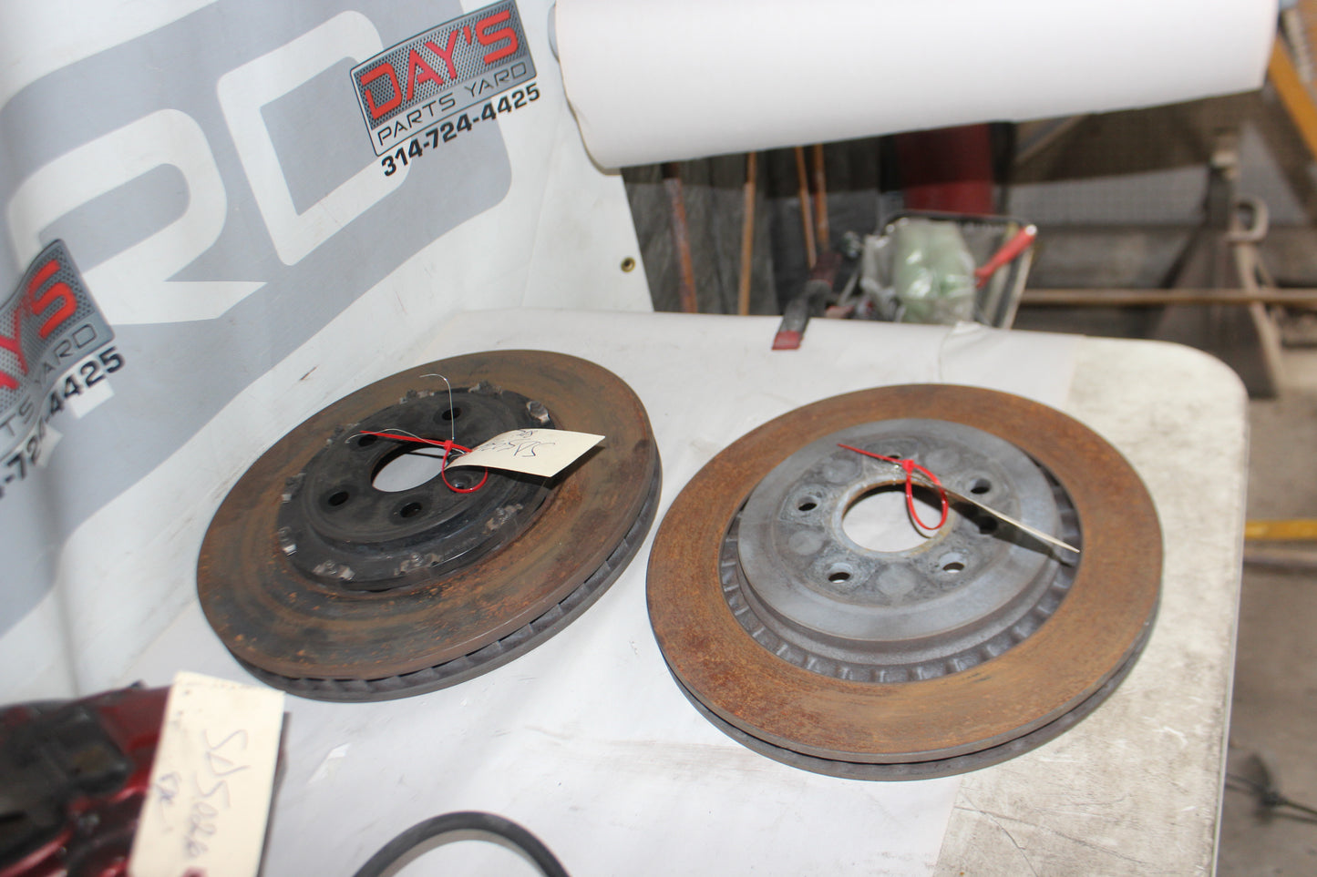 2016 Cadillac ATS-V Brembo Brake Calipers & Rotors Front & Rear OEM
