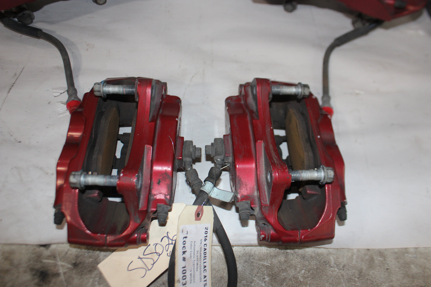 2016 Cadillac ATS-V Brembo Brake Calipers & Rotors Front & Rear OEM