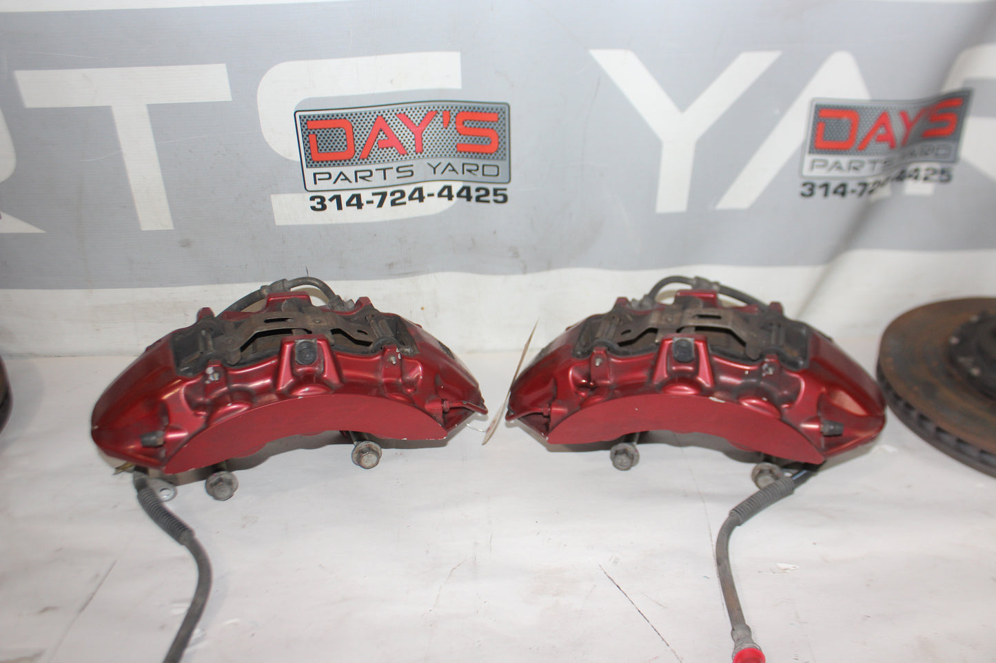 2016 Cadillac ATS-V Brembo Brake Calipers & Rotors Front & Rear OEM