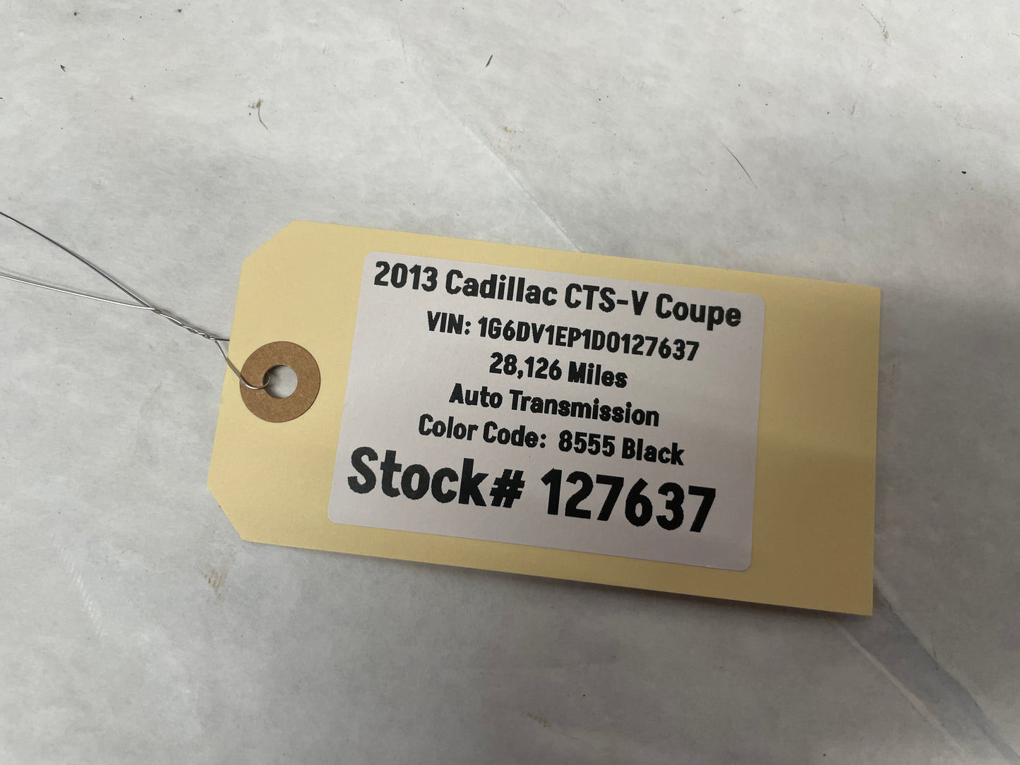 2013 Cadillac CTS-V Coupe LH Driver Upper B Pillar Garnish Molding Trim Covers OEM - Day's Parts Yard