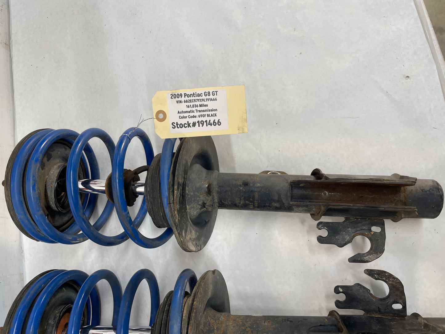 2009 Pontiac G8 GT H&R Front and Rear Strut - Day's Parts Yard