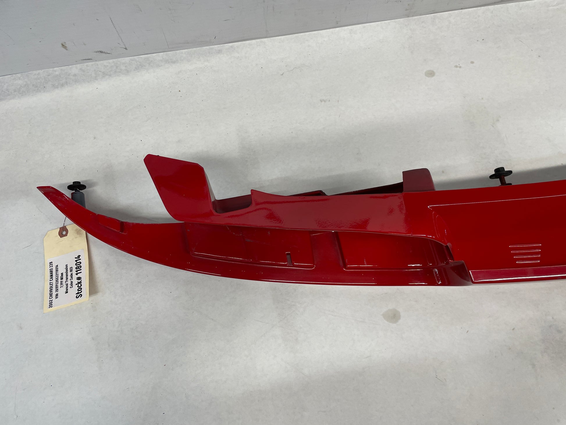 2002 Chevy Camaro Z28 Rear Berger Panel Tailight Tail Light Filler Panel - Day's Parts Yard