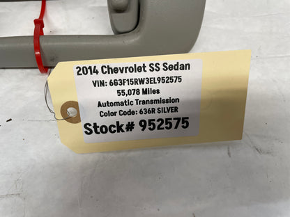 2014 Chevy SS Sedan RH & LH Grab Bars Grip Assist Handles OEM - Day's Parts Yard