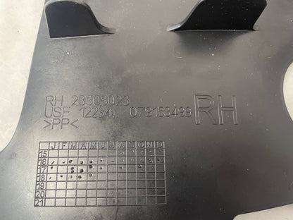 2018 Chevy Camaro SS RH Passenger Splash Shield Deflector Brake Deflector Cooling OEM - Day's Parts Yard