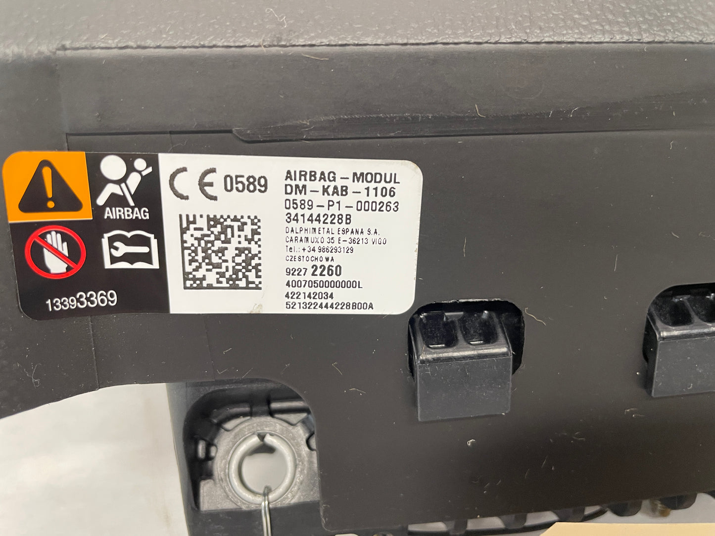 2014 Chevy SS Sedan LH Driver Lower Dash Knee Airbag Air Bag OEM - Day's Parts Yard