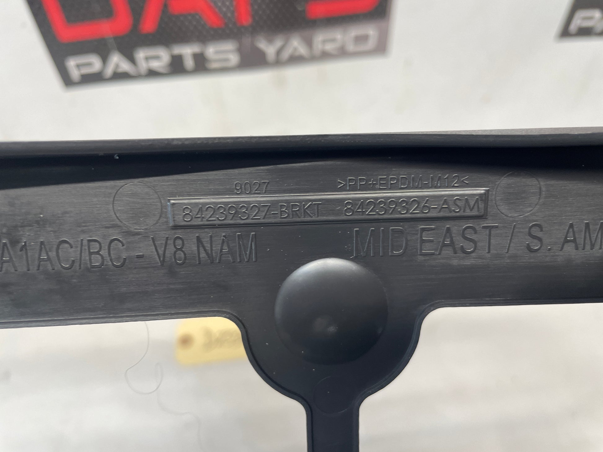 2018 Chevy Camaro SS License Plate Bracket OEM - Day's Parts Yard