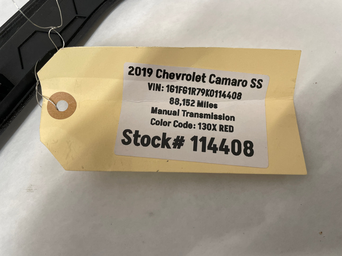 2019 Chevy Camaro SS RH & LH Center Console Side Trim Panels OEM