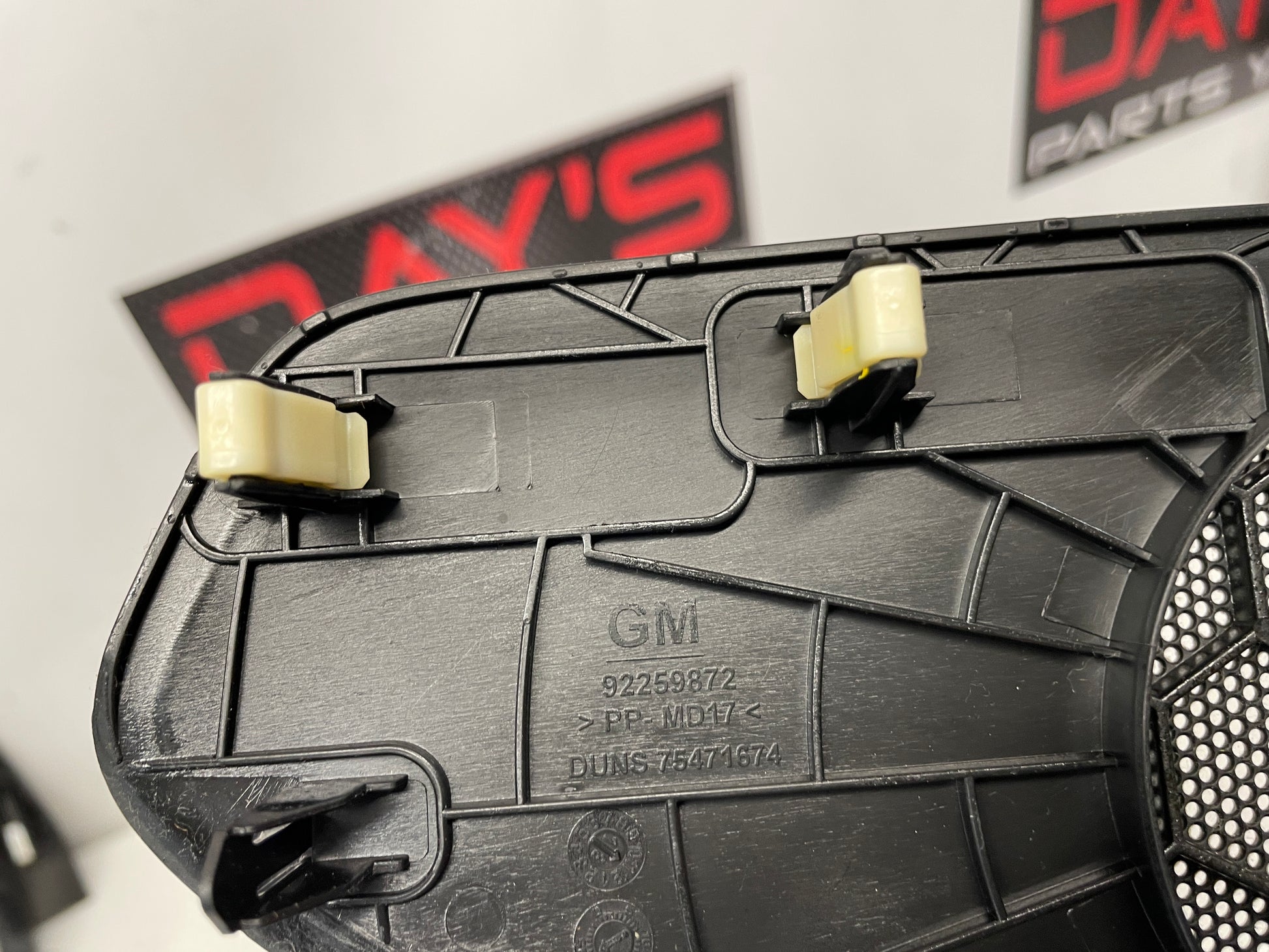 2014 Chevy SS Sedan Center Dash Speaker Grille Cover OEM - Day's Parts Yard