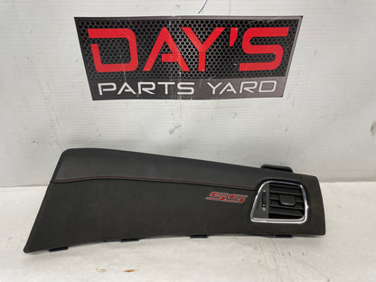 2014 Chevy SS Sedan RH Passenger Black Suede Dash Trim Panel Insert OEM - Day's Parts Yard