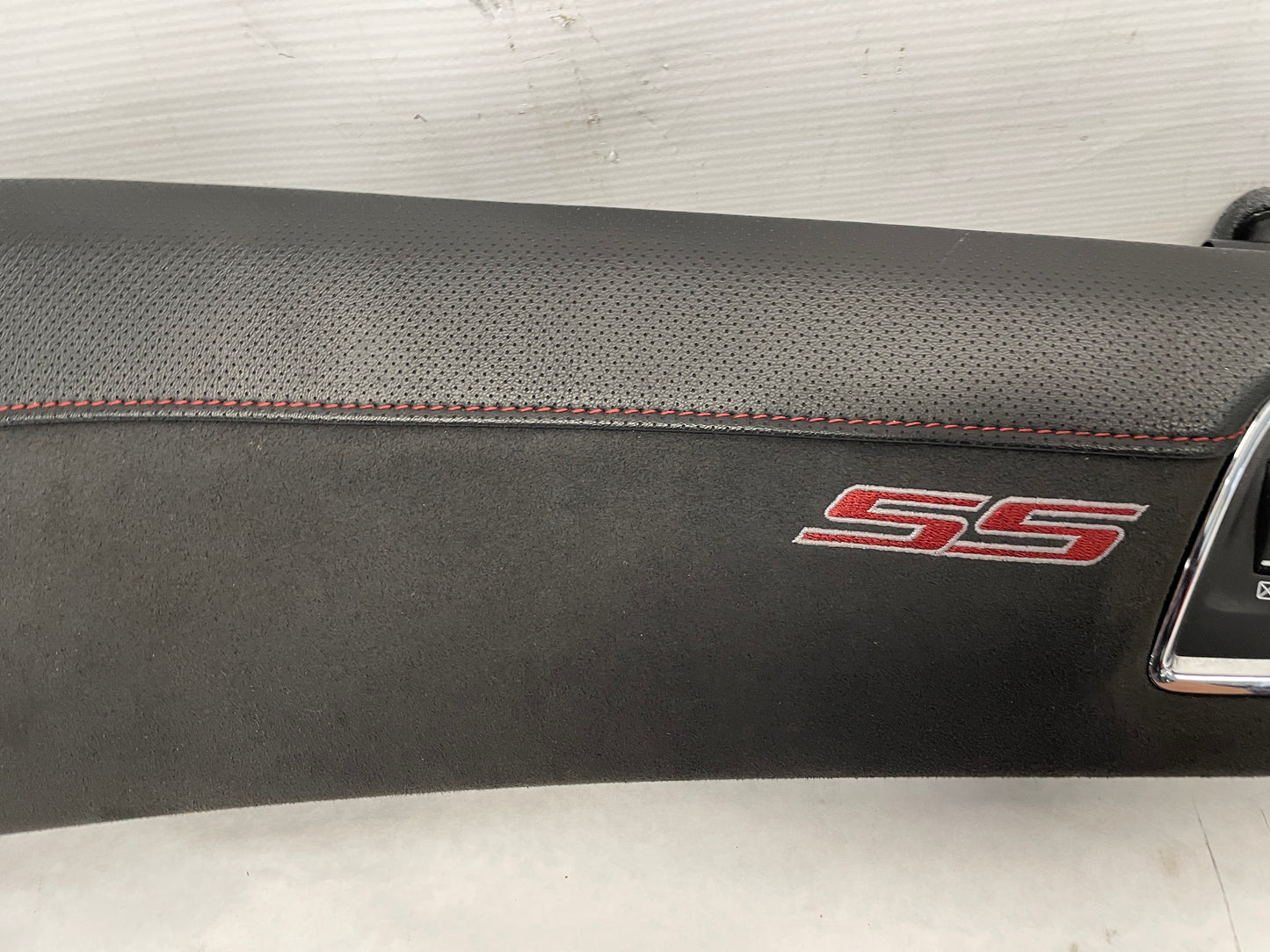 2014 Chevy SS Sedan RH Passenger Black Suede Dash Trim Panel Insert OEM - Day's Parts Yard