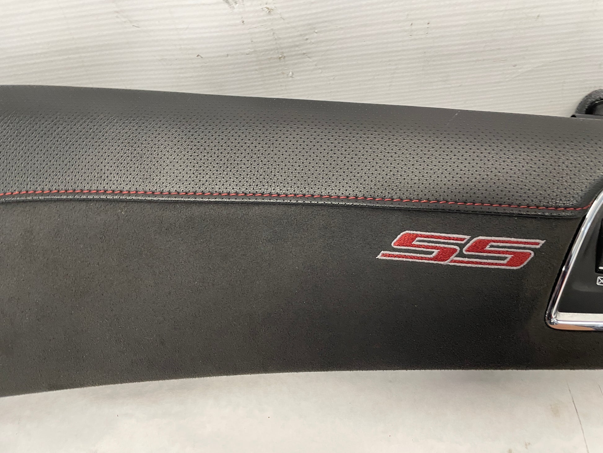2014 Chevy SS Sedan RH Passenger Black Suede Dash Trim Panel Insert OEM - Day's Parts Yard