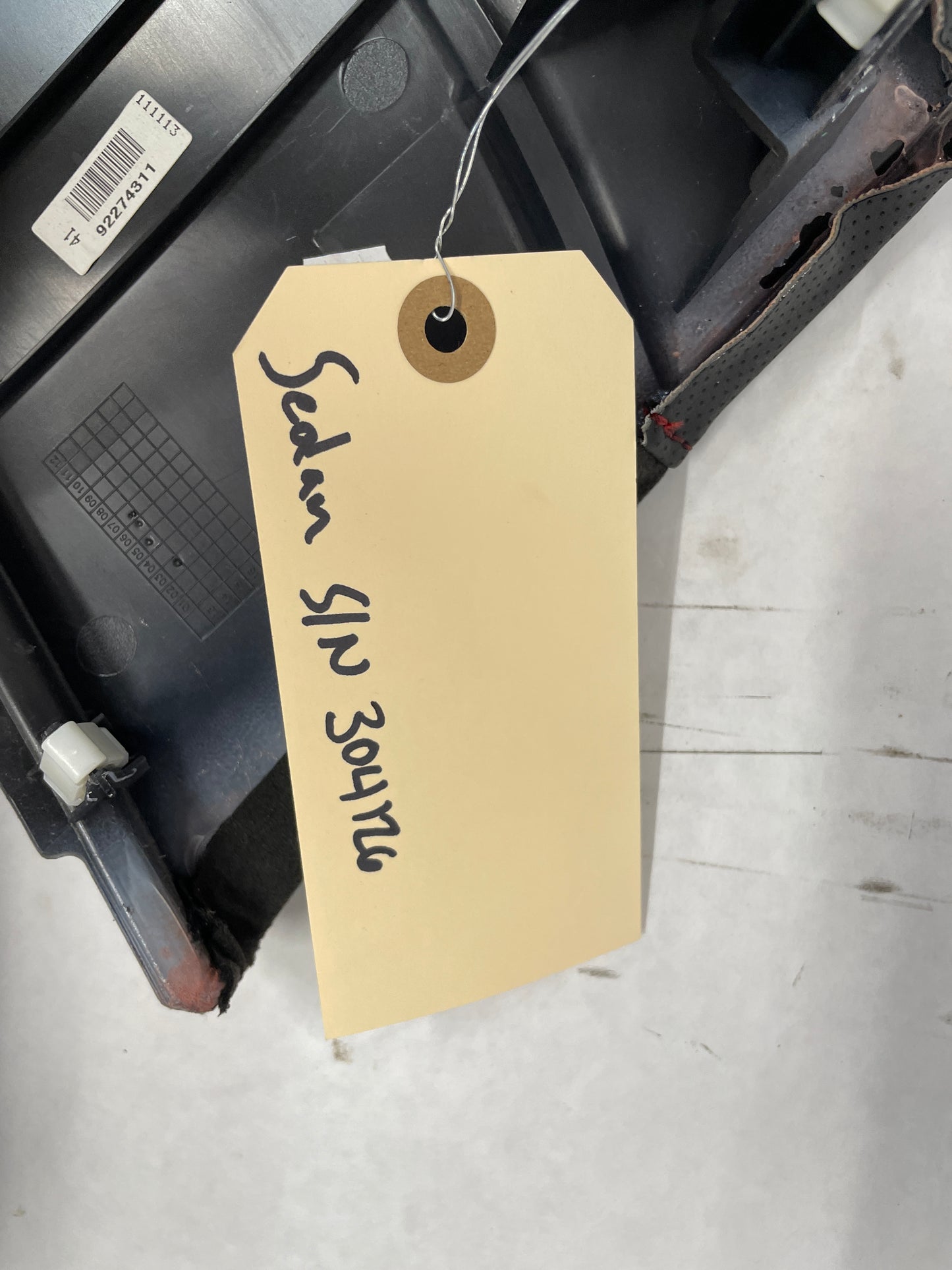 2014 Chevy SS Sedan RH Passenger Black Suede Dash Trim Panel Insert OEM - Day's Parts Yard