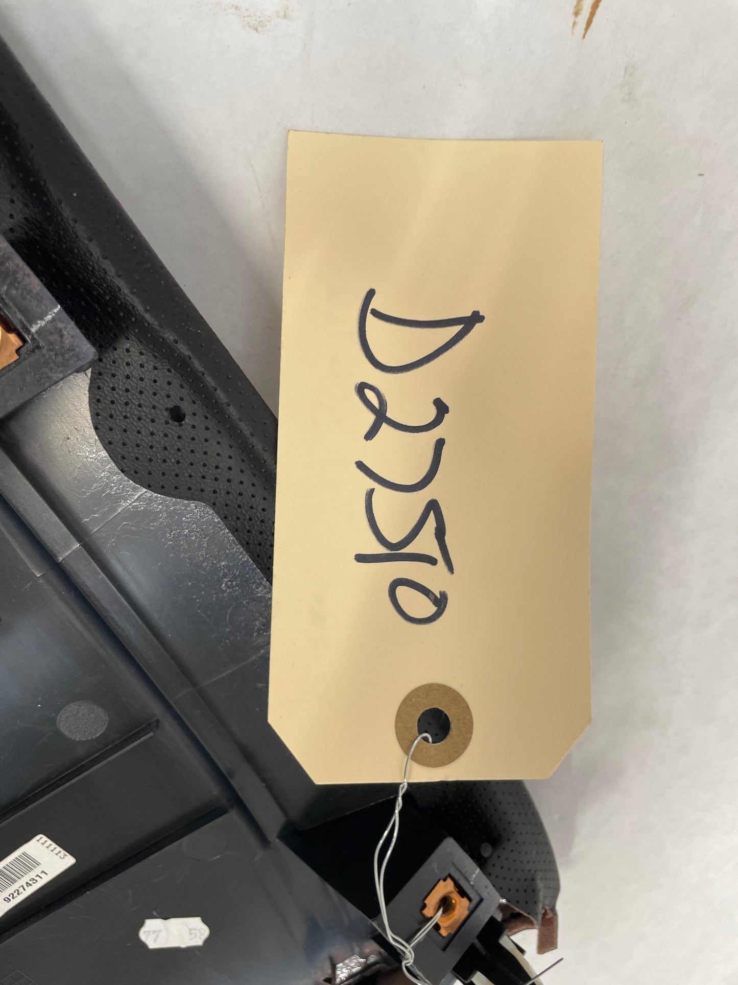 2014 Chevy SS Sedan RH Passenger Black Suede Dash Trim Panel Insert OEM - Day's Parts Yard