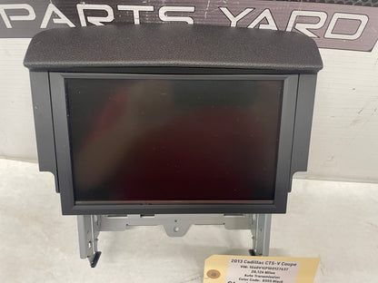 2013 Cadillac CTS-V Coupe Navigation Radio Pop Up Touch Screen Display Unit OEM - Day's Parts Yard
