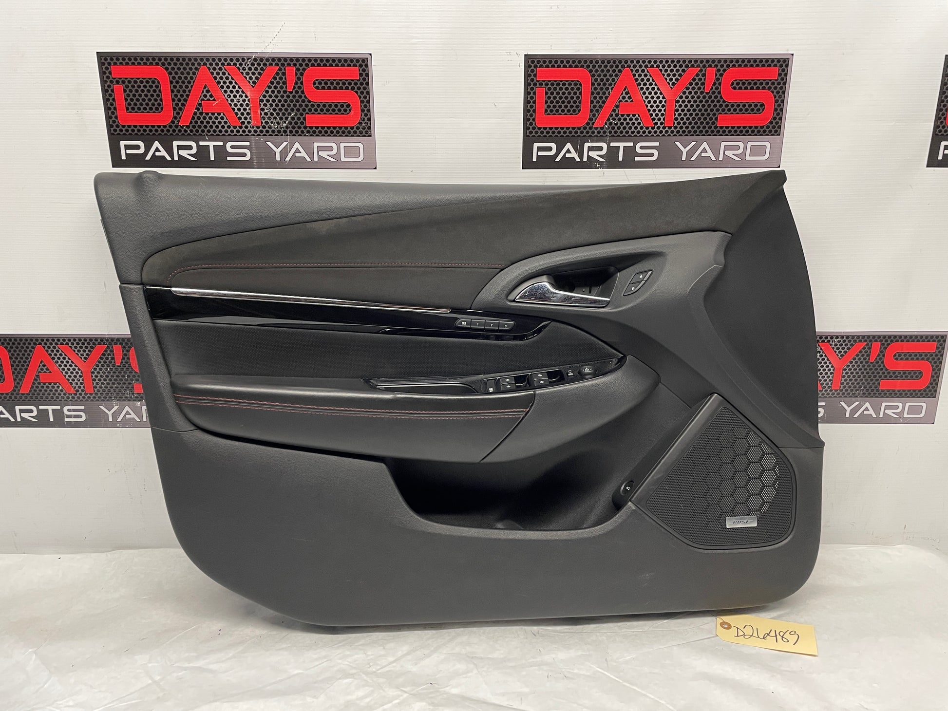 2014 Chevy SS Sedan LH Driver Front Interior Door Panel Trim OEM - Day's Parts Yard