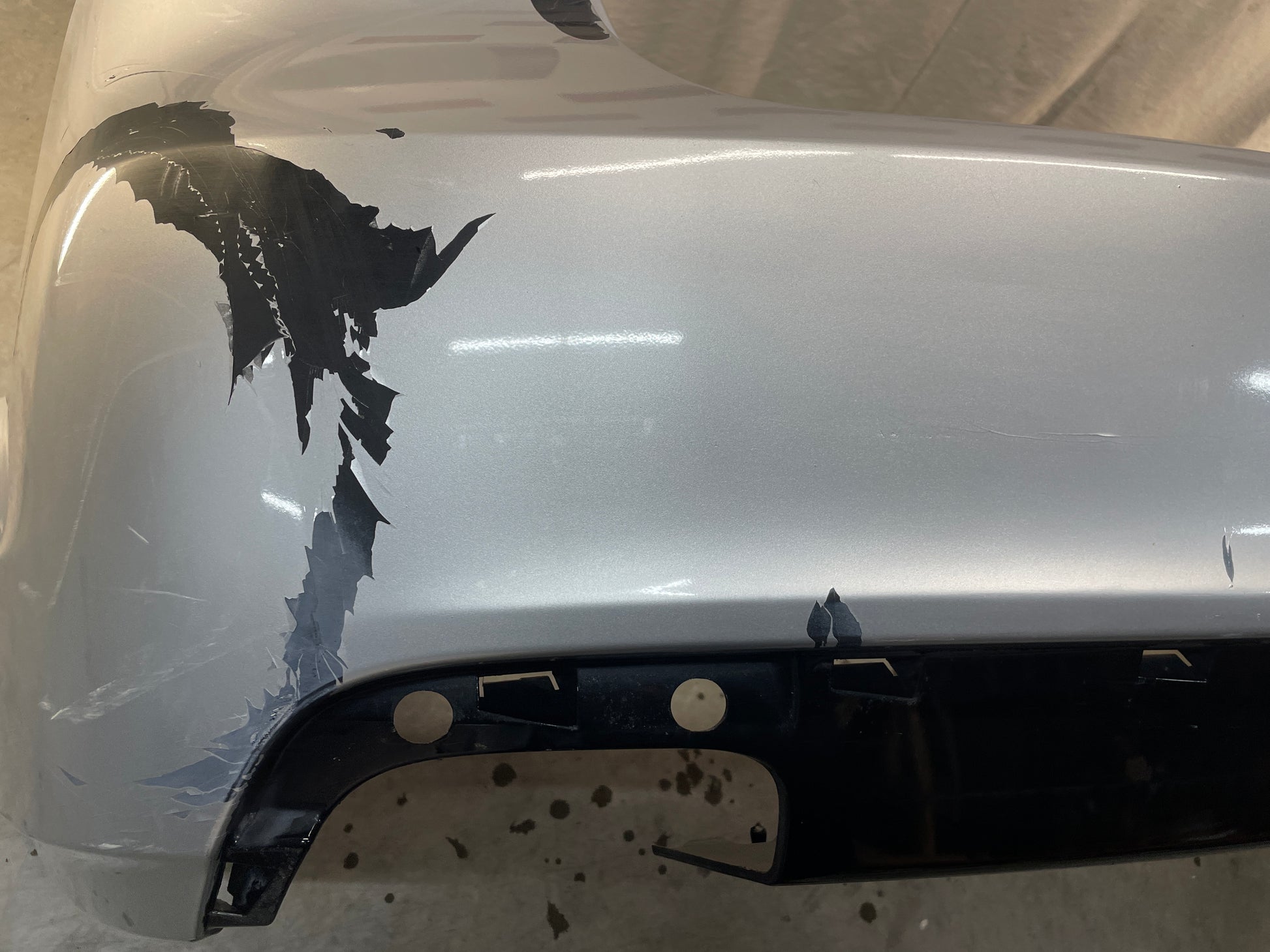 2009 Pontiac G8 Rear Bumper Cover w/ Valance Black OEM - Day's Parts Yard