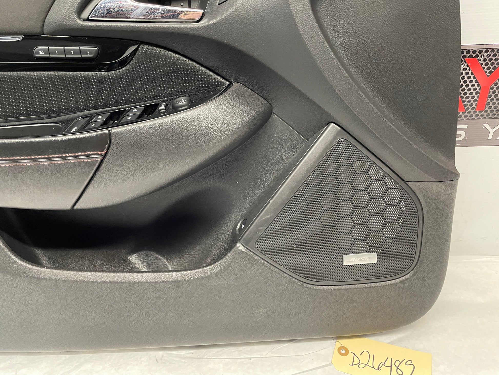 2014 Chevy SS Sedan LH Driver Front Interior Door Panel Trim OEM - Day's Parts Yard