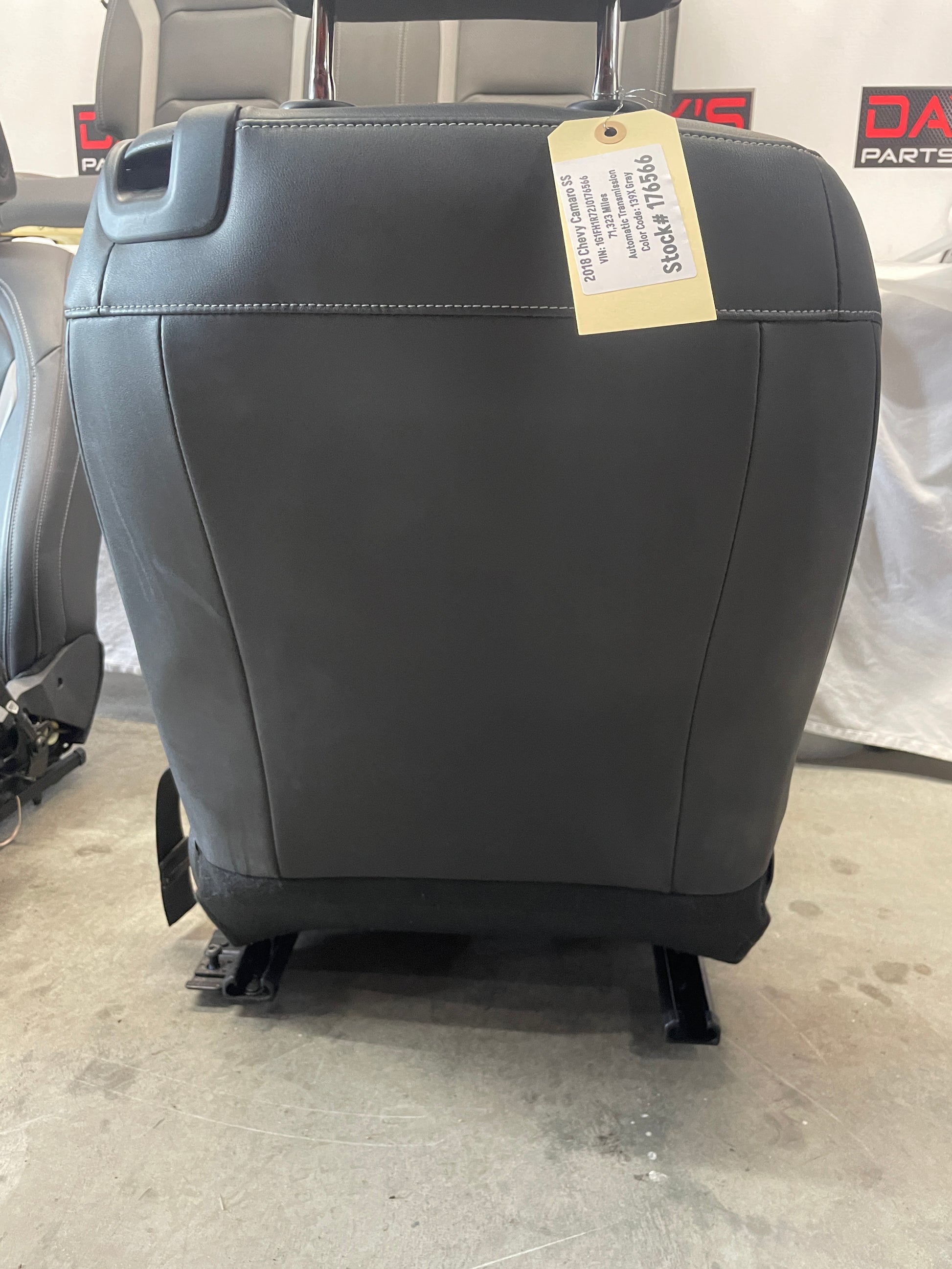 2018 Chevy Camaro SS Seats Fronts and Rears OEM - Day's Parts Yard