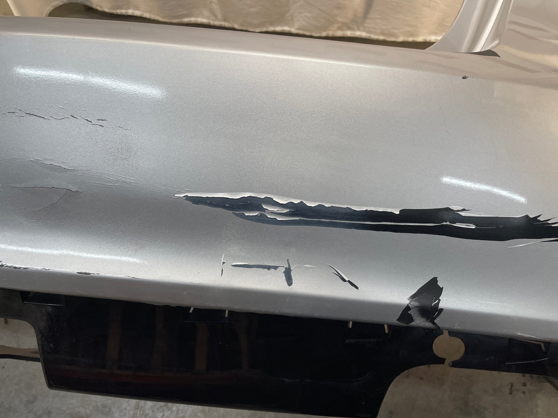 2009 Pontiac G8 Rear Bumper Cover w/ Valance Black OEM - Day's Parts Yard