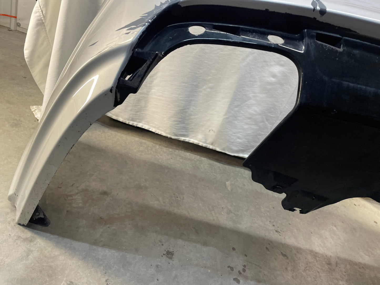 2009 Pontiac G8 Rear Bumper Cover w/ Valance Black OEM - Day's Parts Yard