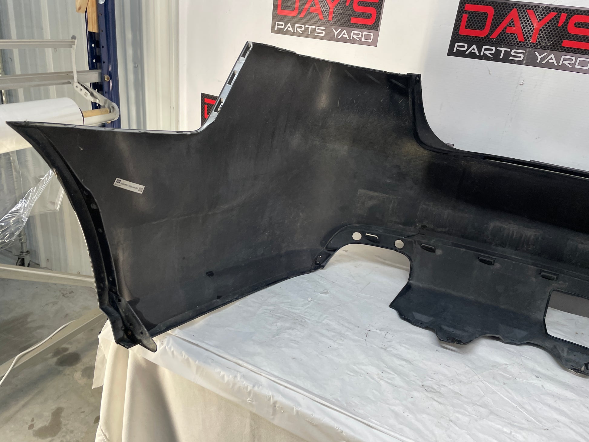 2009 Pontiac G8 Rear Bumper Cover w/ Valance Black OEM - Day's Parts Yard