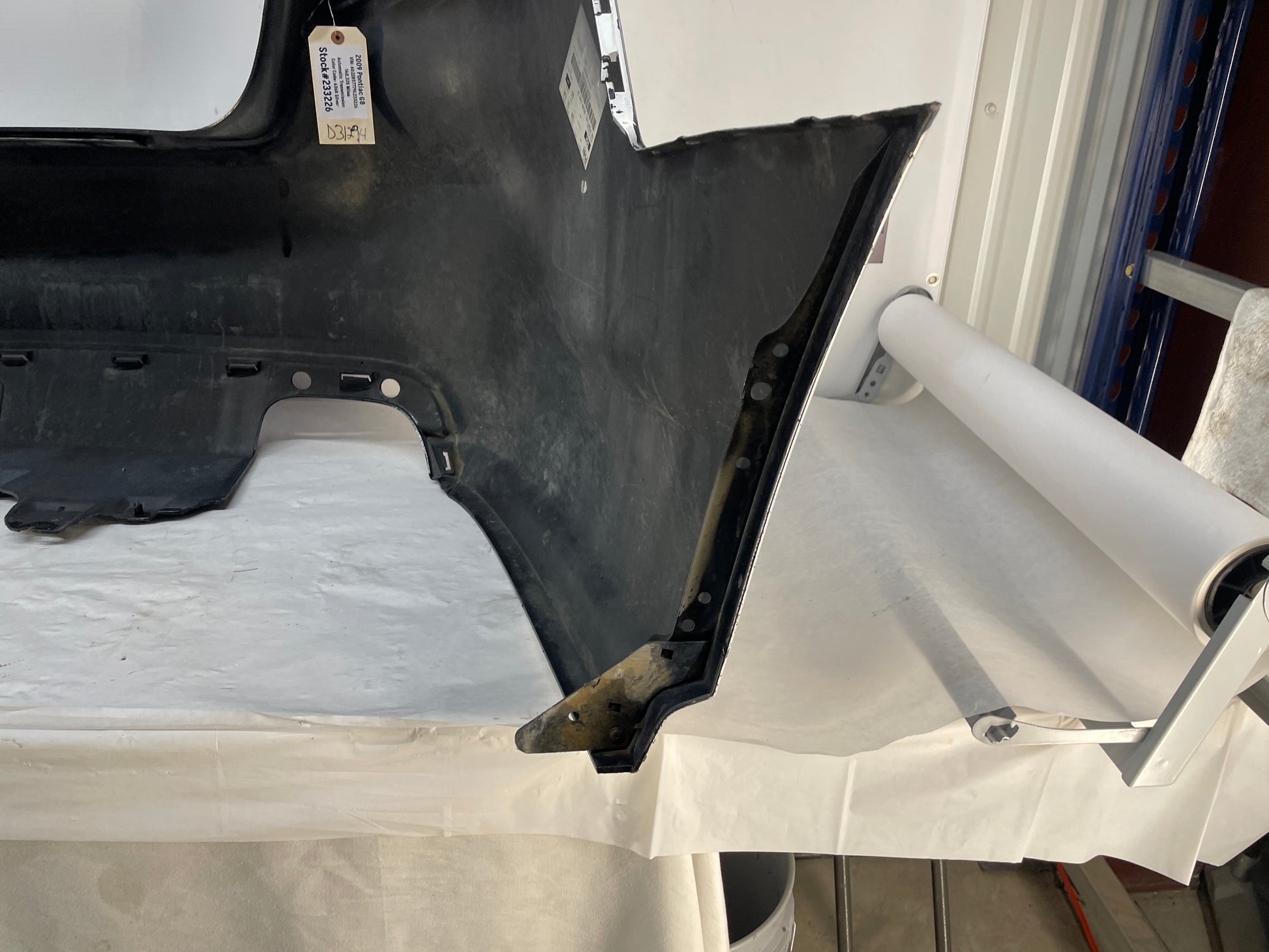 2009 Pontiac G8 Rear Bumper Cover w/ Valance Black OEM - Day's Parts Yard