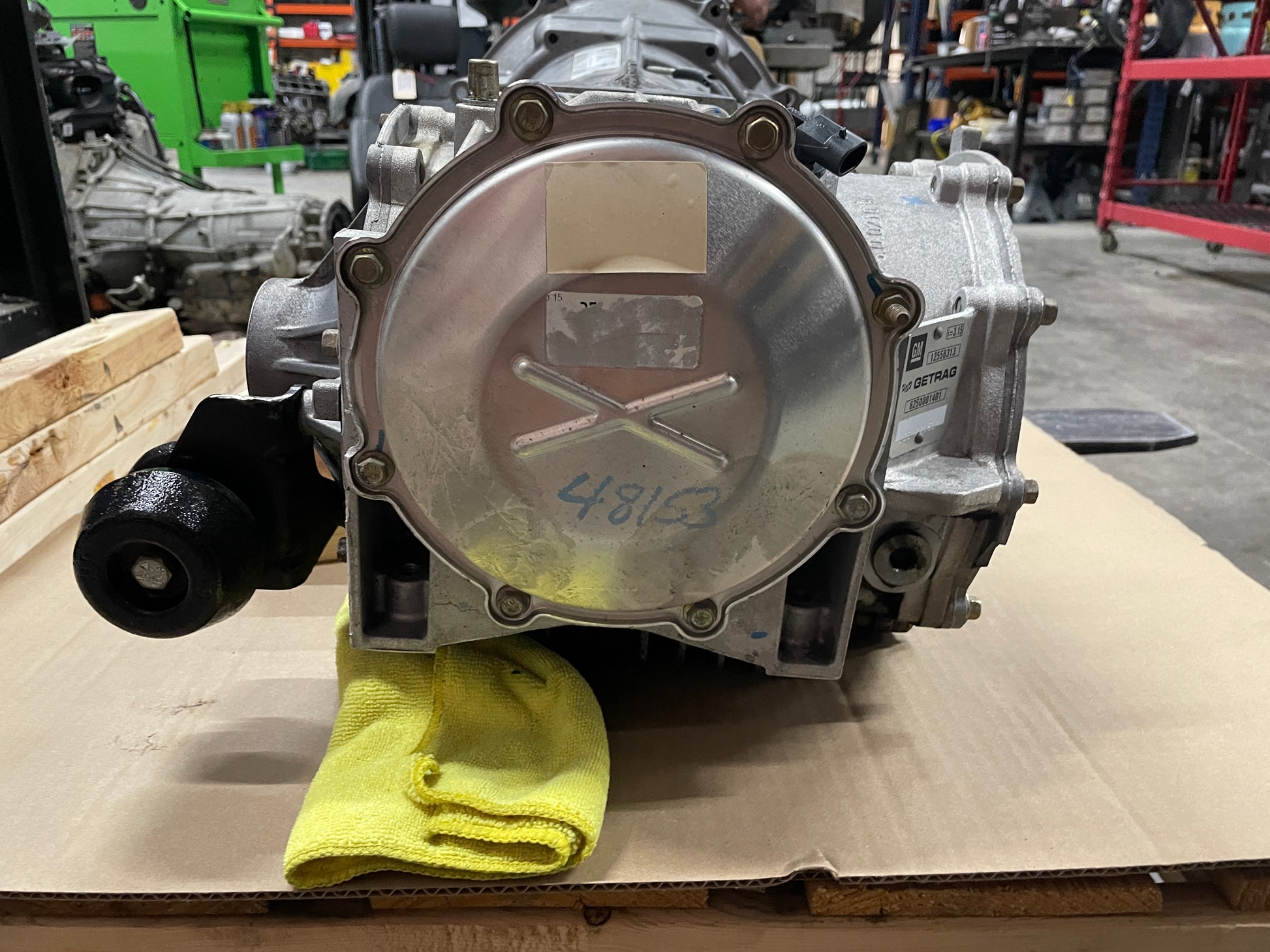 2004 Chevy C5 Corvette Automatic Transmission w/Diff OEM Damaged - Day's Parts Yard