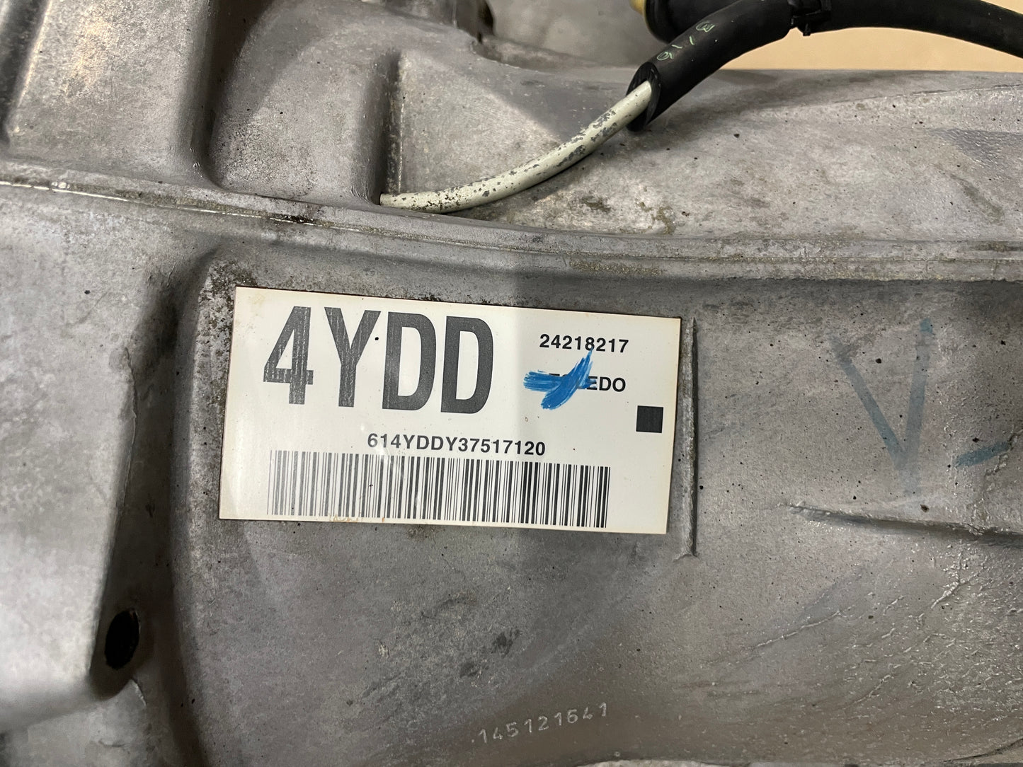 2004 Chevy C5 Corvette Automatic Transmission w/Diff OEM Damaged - Day's Parts Yard