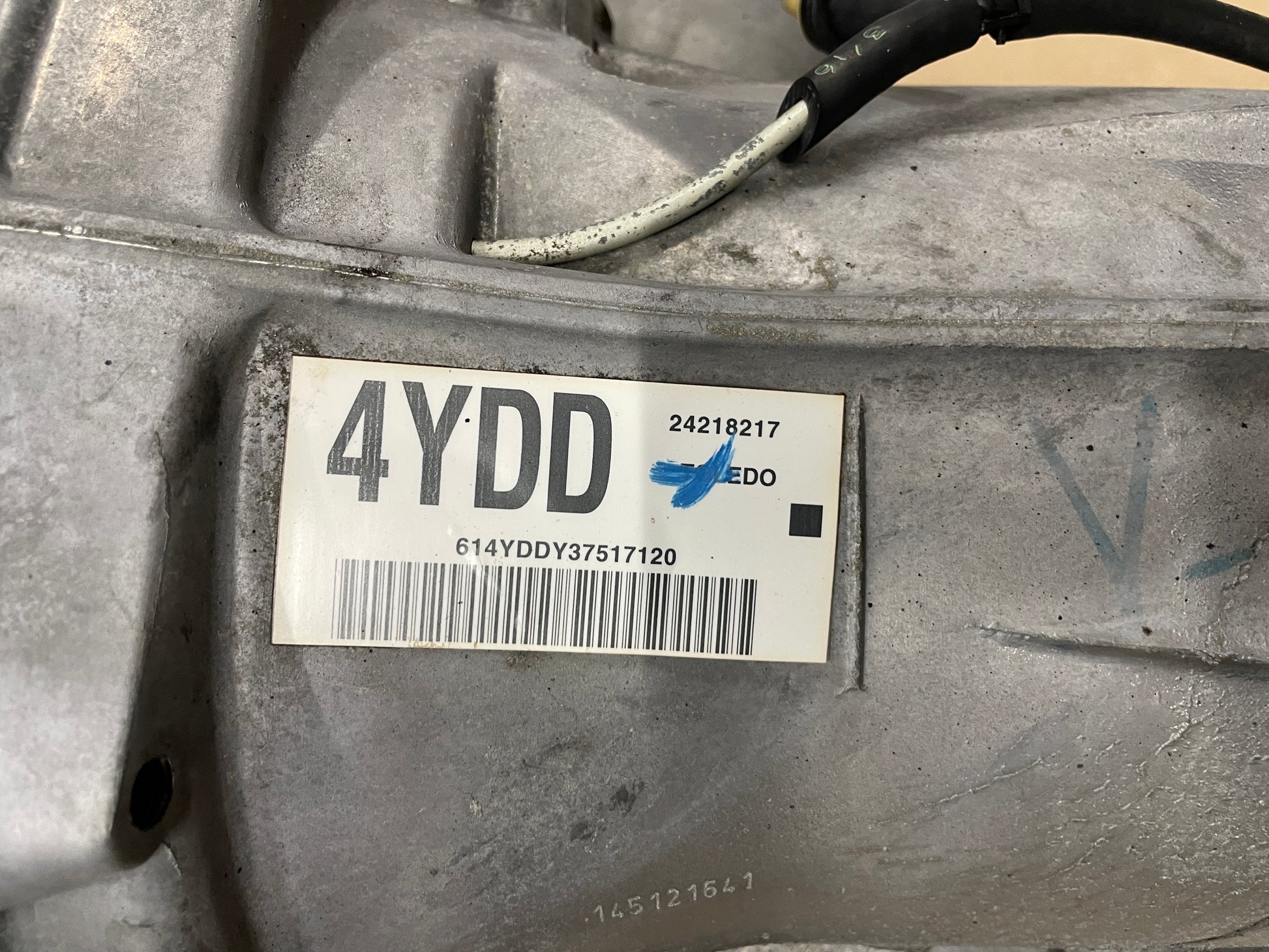 2004 Chevy C5 Corvette Automatic Transmission w/Diff OEM Damaged - Day's Parts Yard