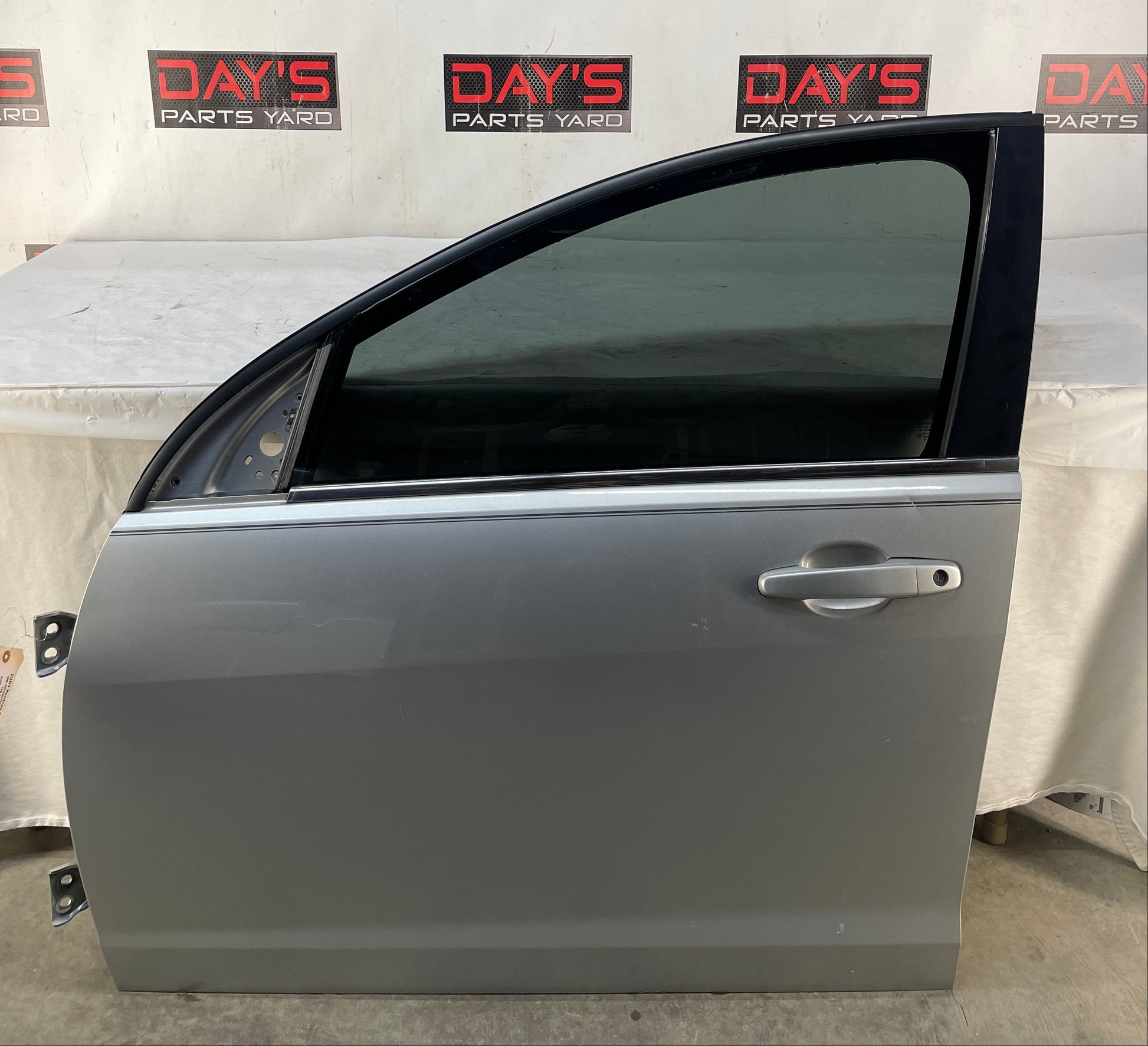 2009 Pontiac G8 LH Driver Front Exterior Door Silver OEM - Day's Parts Yard