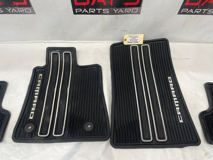2018 Chevy Camaro SS Front and Rear Premium All Weather Floor Mats - Day's Parts Yard