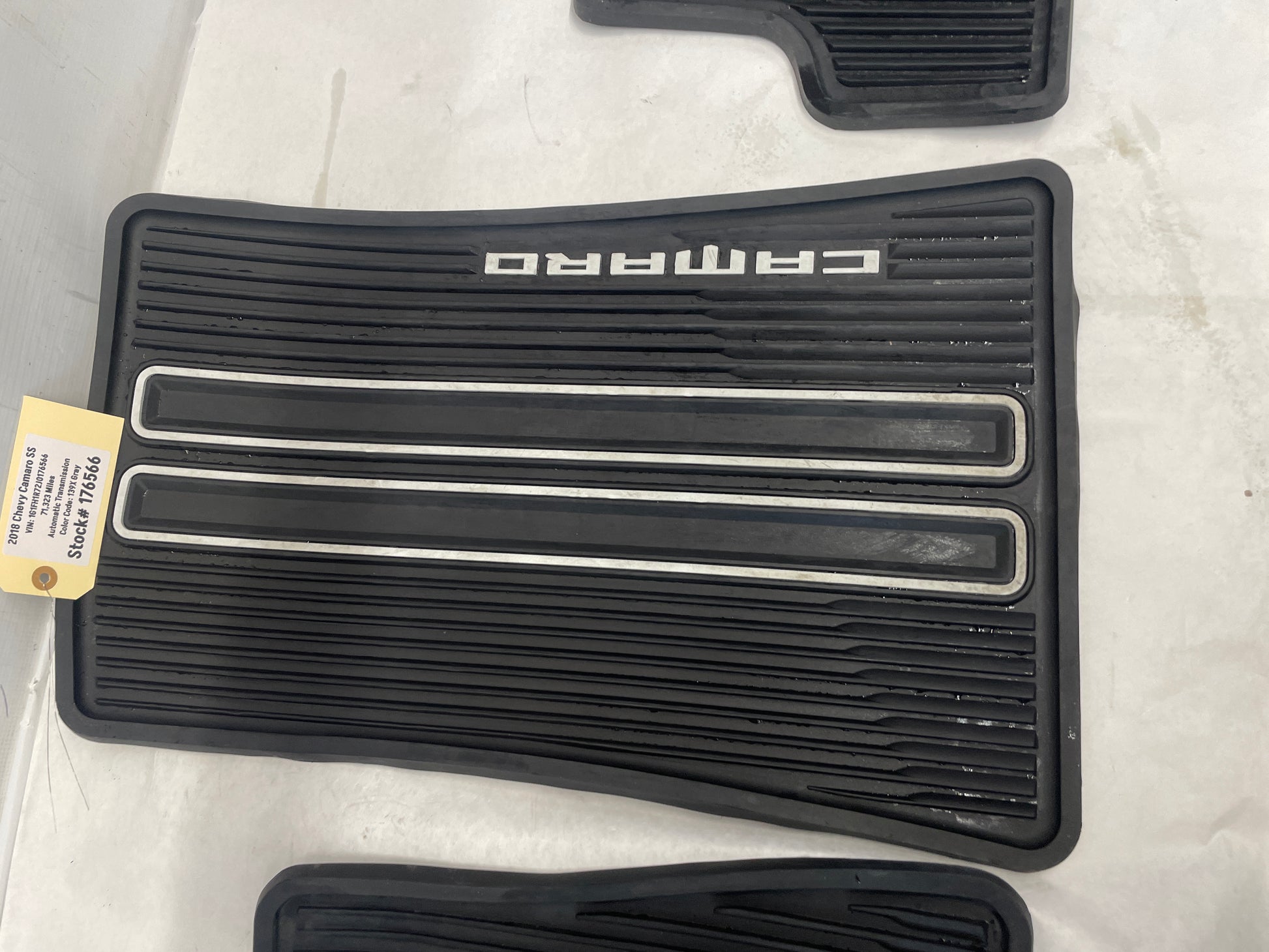 2018 Chevy Camaro SS Front and Rear Premium All Weather Floor Mats - Day's Parts Yard