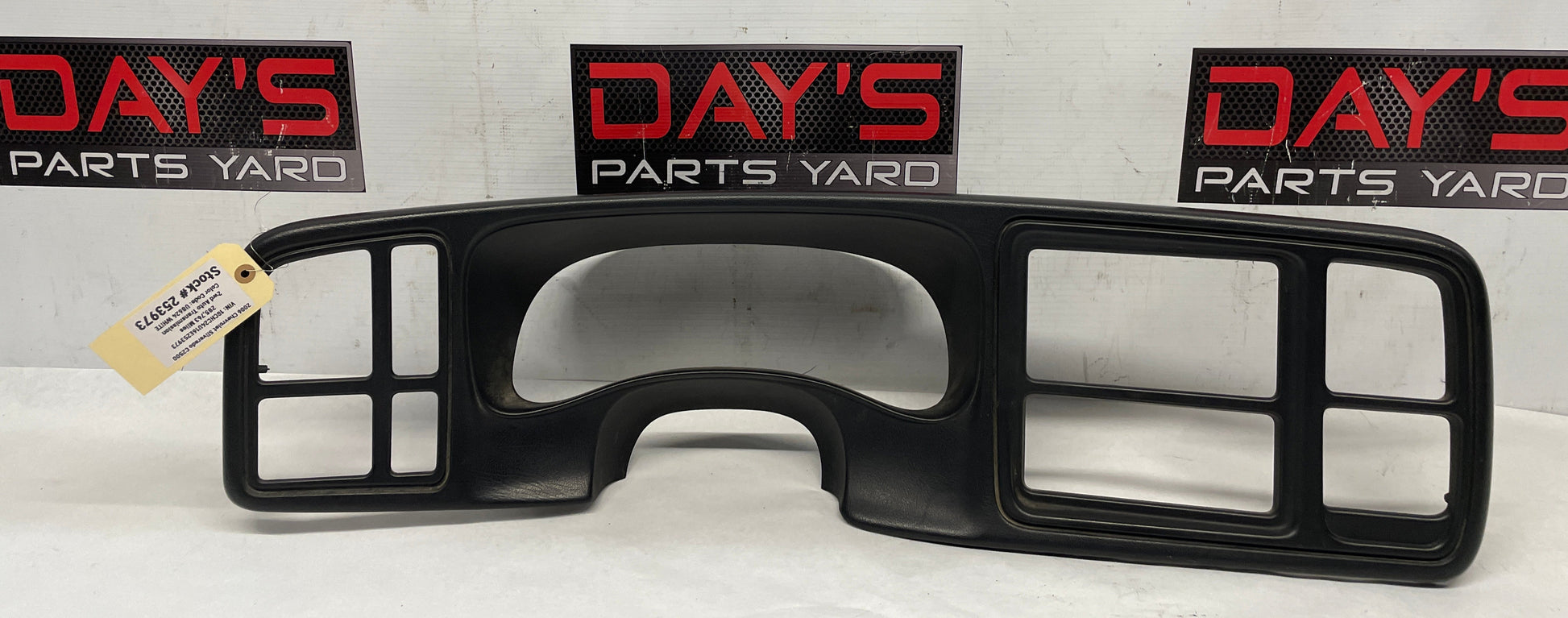 2006 Chevy Silverado C2500 Gray Instrument Cluster Dash Trim Bezel OEM - Day's Parts Yard