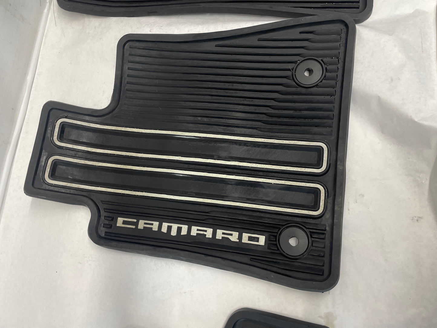 2018 Chevy Camaro SS Front and Rear Premium All Weather Floor Mats - Day's Parts Yard
