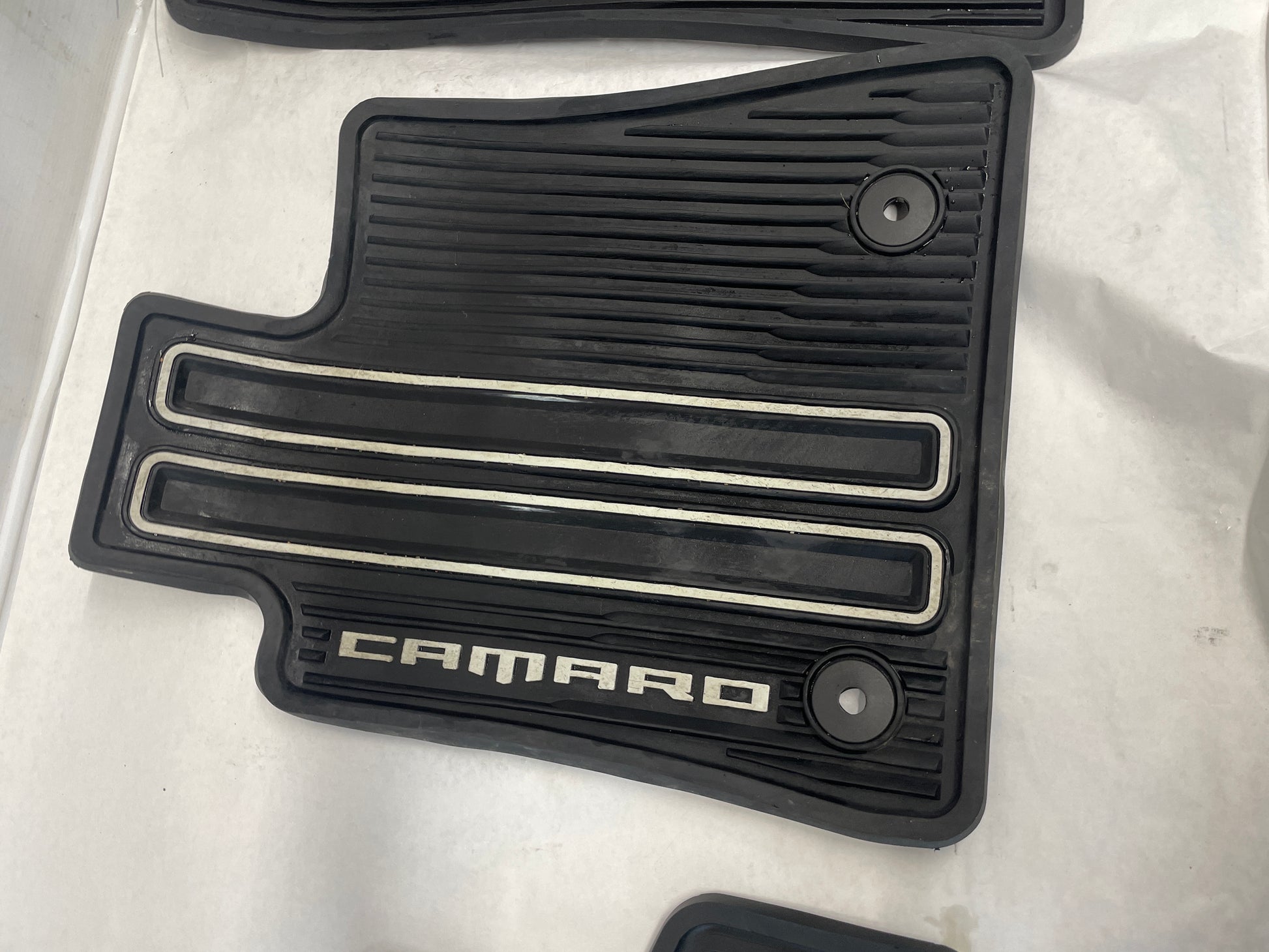 2018 Chevy Camaro SS Front and Rear Premium All Weather Floor Mats - Day's Parts Yard