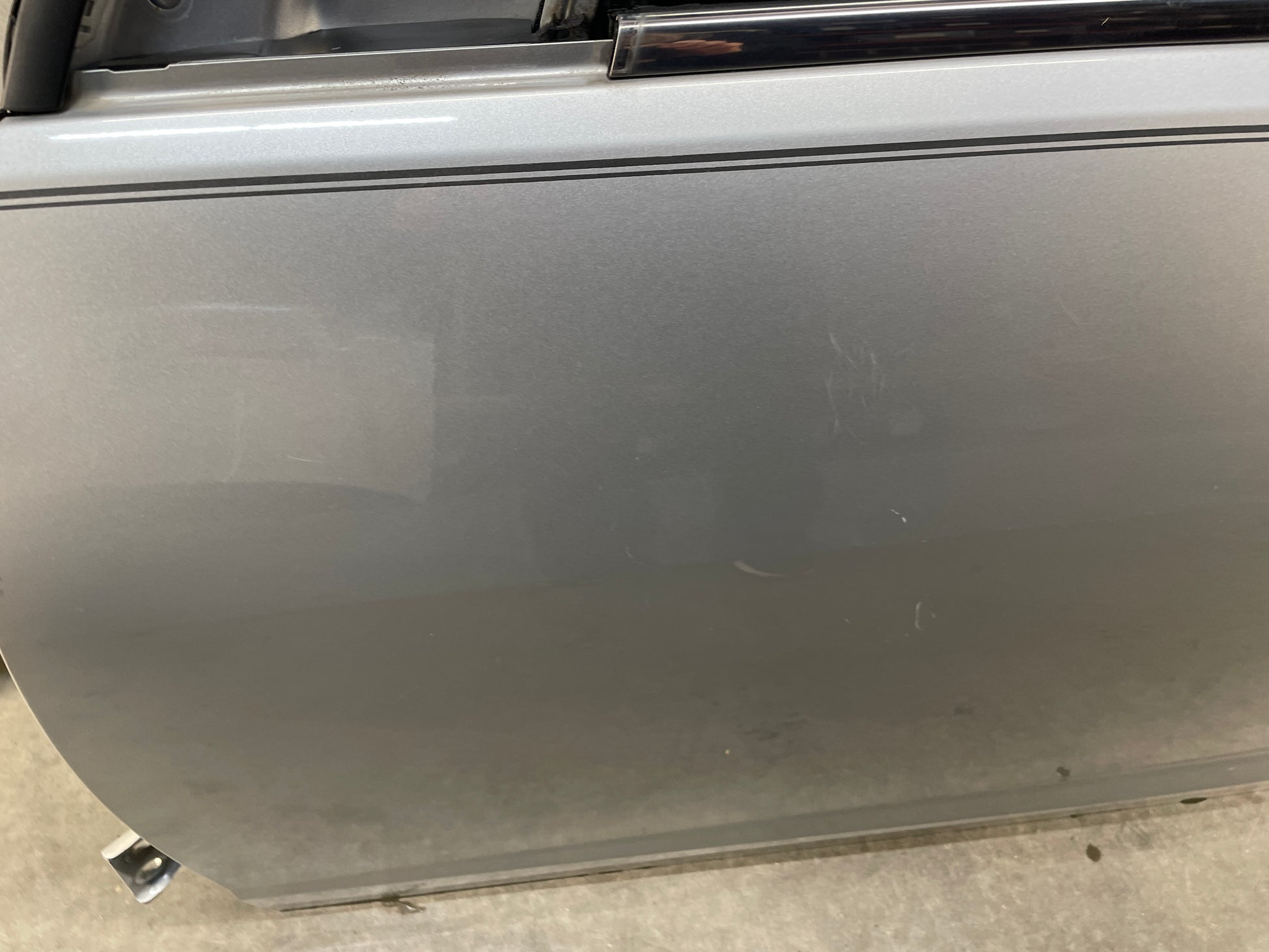 2009 Pontiac G8 LH Driver Front Exterior Door Silver OEM - Day's Parts Yard