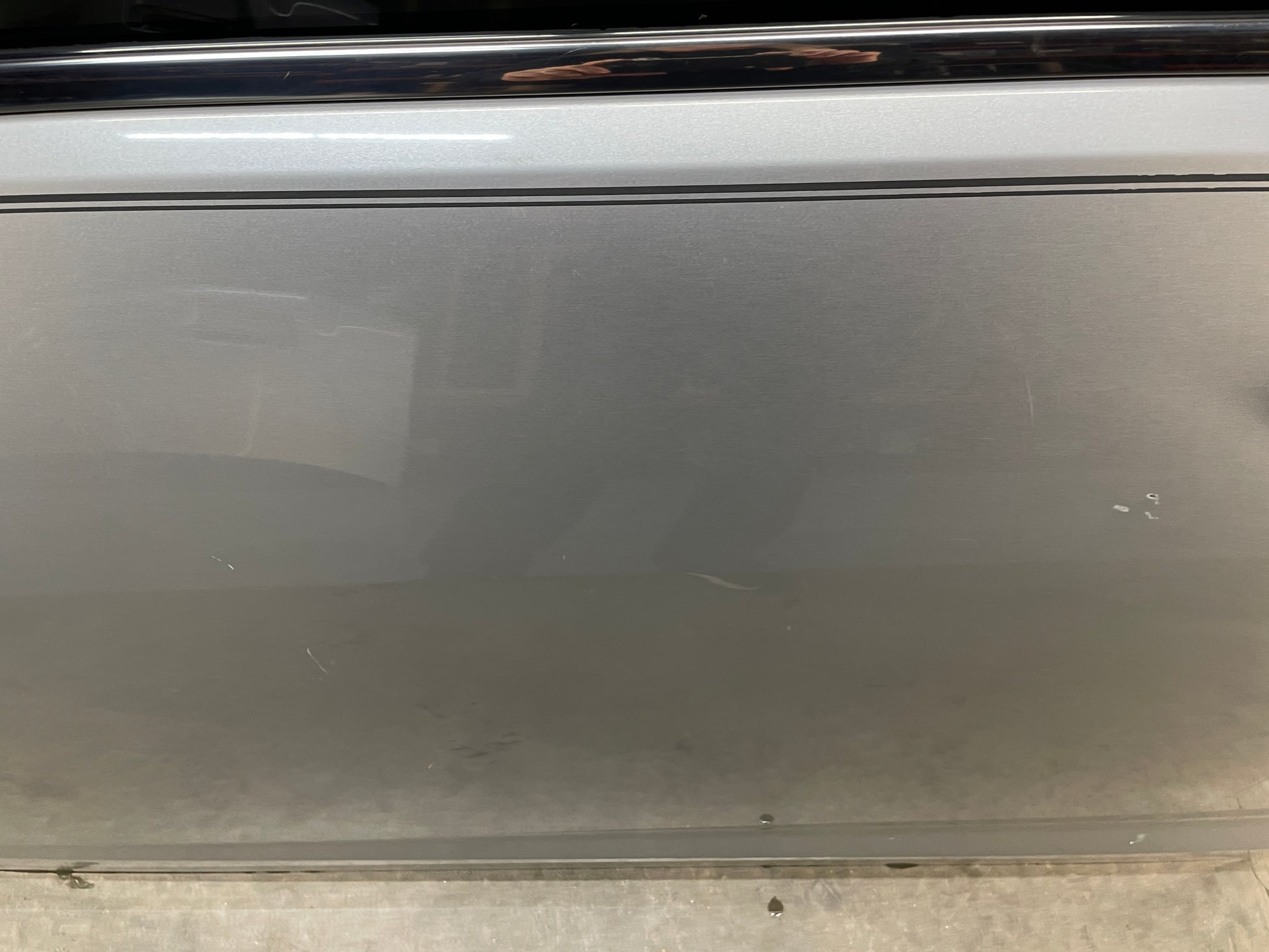 2009 Pontiac G8 LH Driver Front Exterior Door Silver OEM - Day's Parts Yard