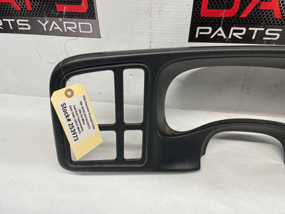 2006 Chevy Silverado C2500 Gray Instrument Cluster Dash Trim Bezel OEM - Day's Parts Yard