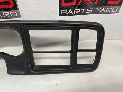 2006 Chevy Silverado C2500 Gray Instrument Cluster Dash Trim Bezel OEM - Day's Parts Yard