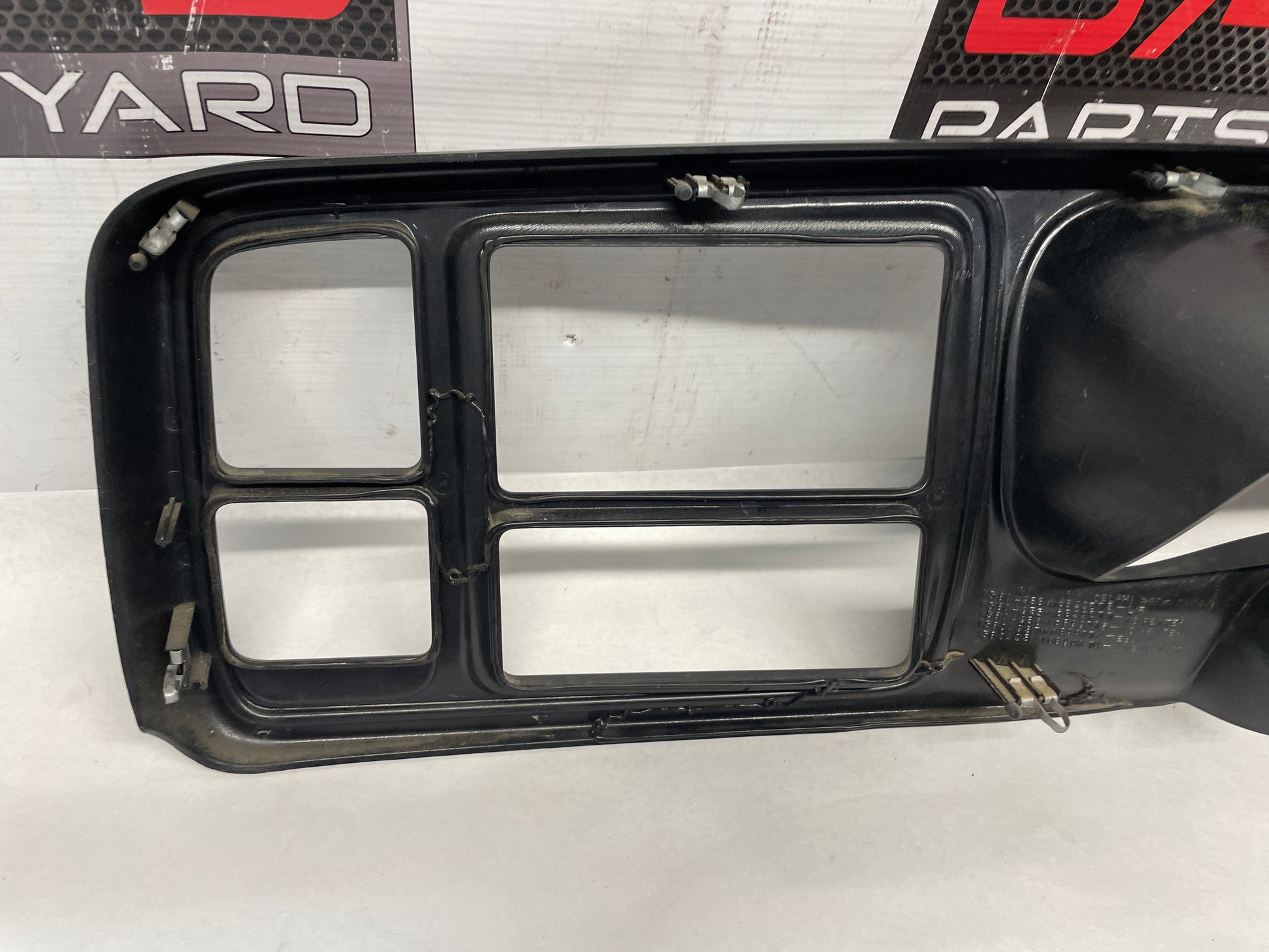 2006 Chevy Silverado C2500 Gray Instrument Cluster Dash Trim Bezel OEM - Day's Parts Yard