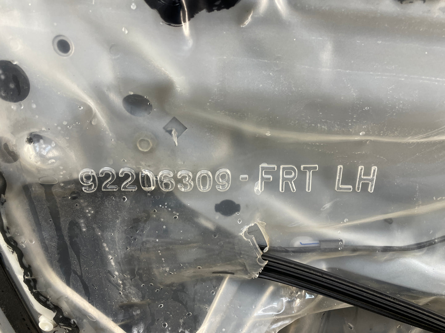 2009 Pontiac G8 LH Driver Front Exterior Door Silver OEM - Day's Parts Yard