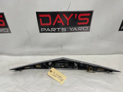 2013 Cadillac CTS-V Coupe Trunk Deck Lid Applique Chrome Panel Trim Camera OEM - Day's Parts Yard