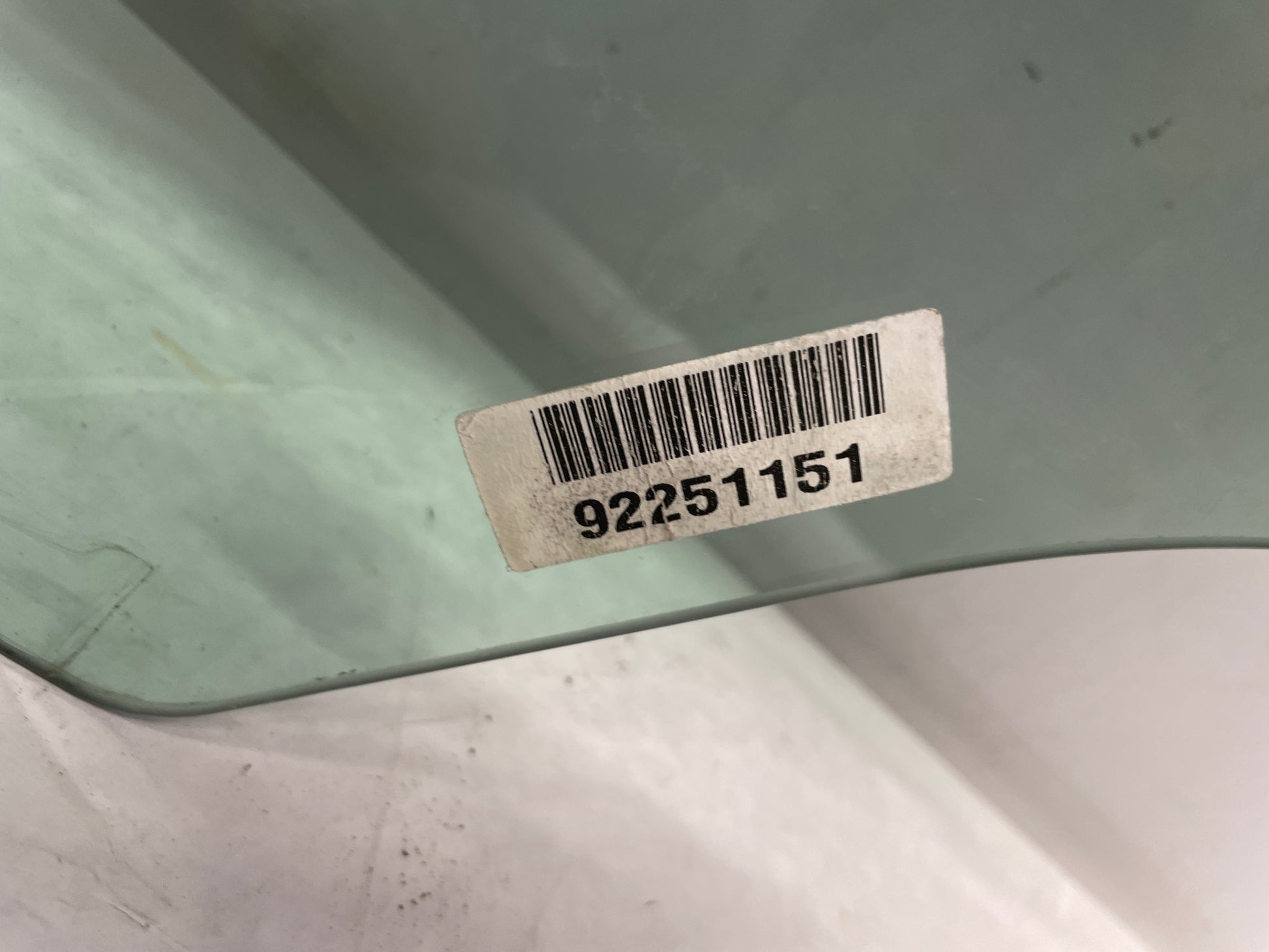 2014 Chevy SS Sedan LH Driver Rear Door Window Glass OEM - Day's Parts Yard