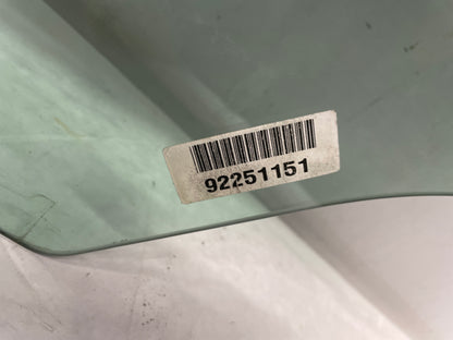 2014 Chevy SS Sedan LH Driver Rear Door Window Glass OEM - Day's Parts Yard