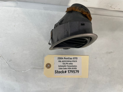 2004 Pontiac GTO LH Driver Door Air Vent OEM - Day's Parts Yard