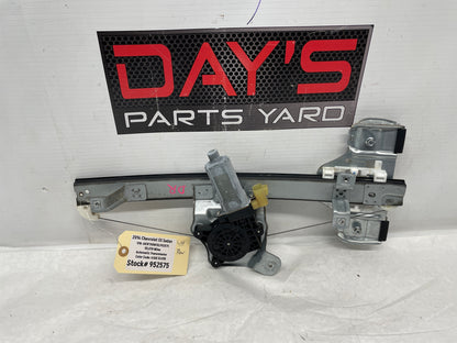 2014 Chevy SS Sedan LH Driver Rear Window Regulator w/ Motor OEM - Day's Parts Yard